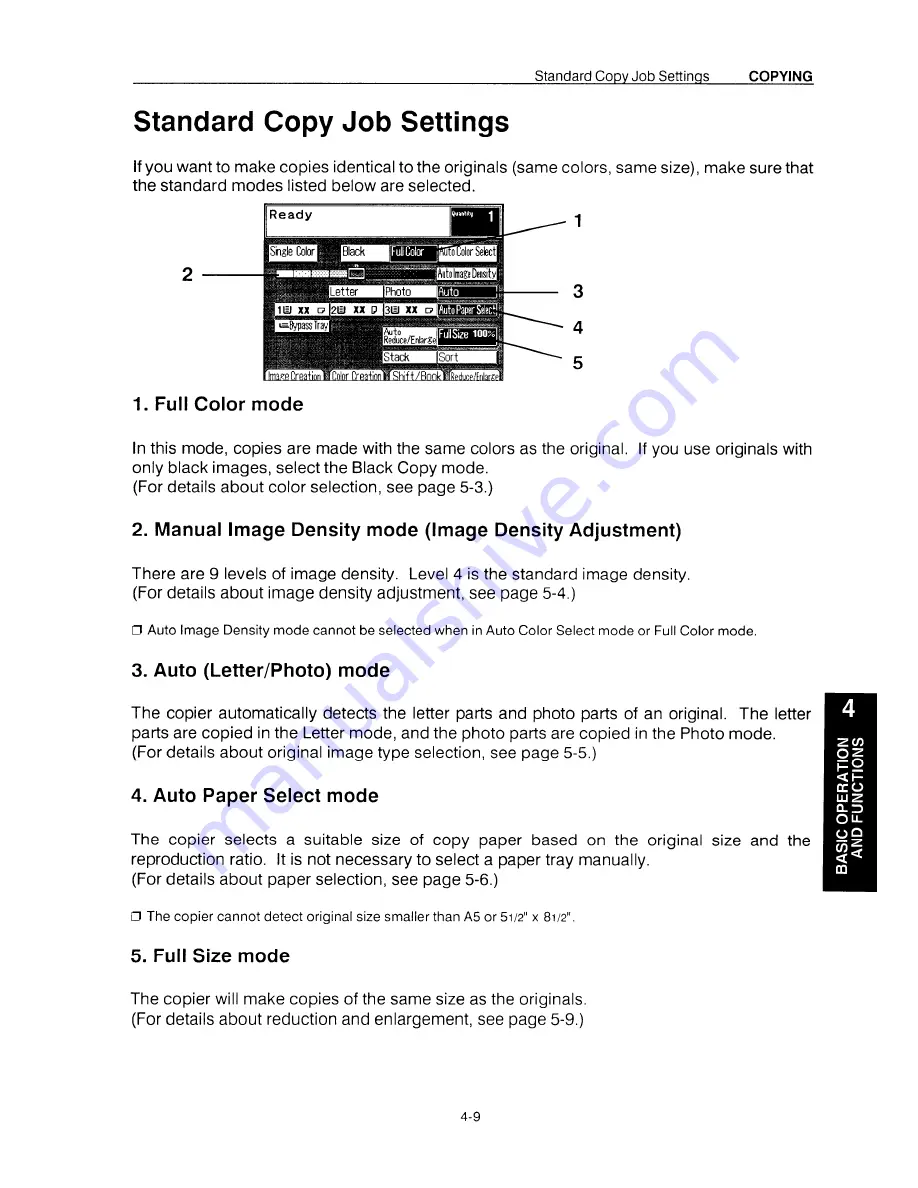 Ricoh NC5006 Operating Instructions Manual Download Page 61