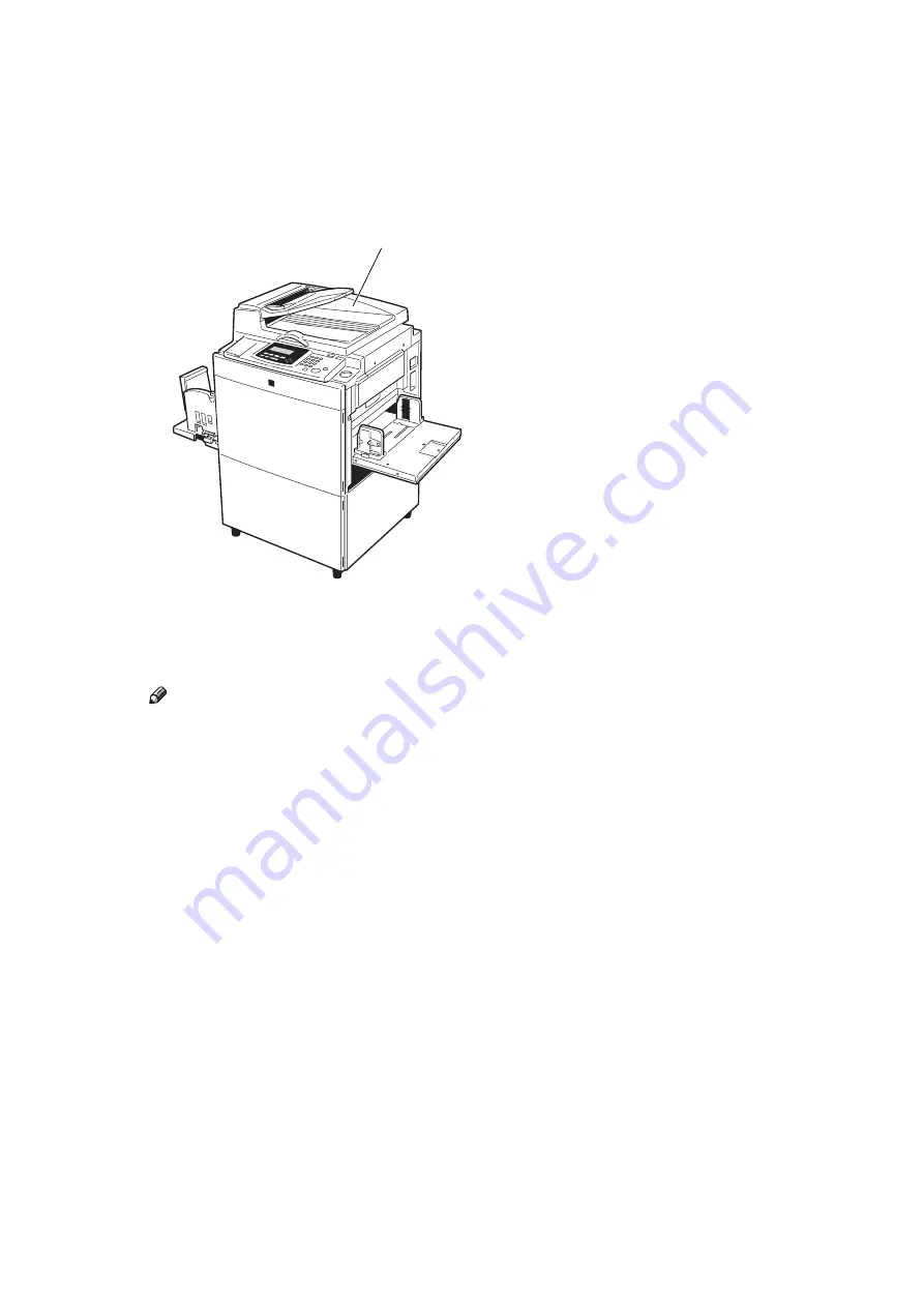 Ricoh Priport JP5000 Operating Instructions Manual Download Page 26