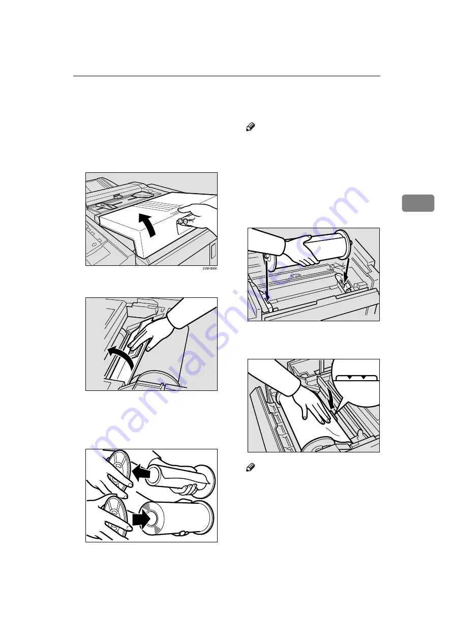 Ricoh PRIPORT JP730 Operating Instructions Manual Download Page 45