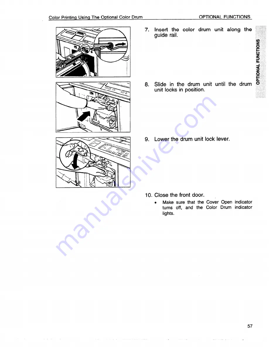 Ricoh priport vt3600 Operating Instructions Manual Download Page 61