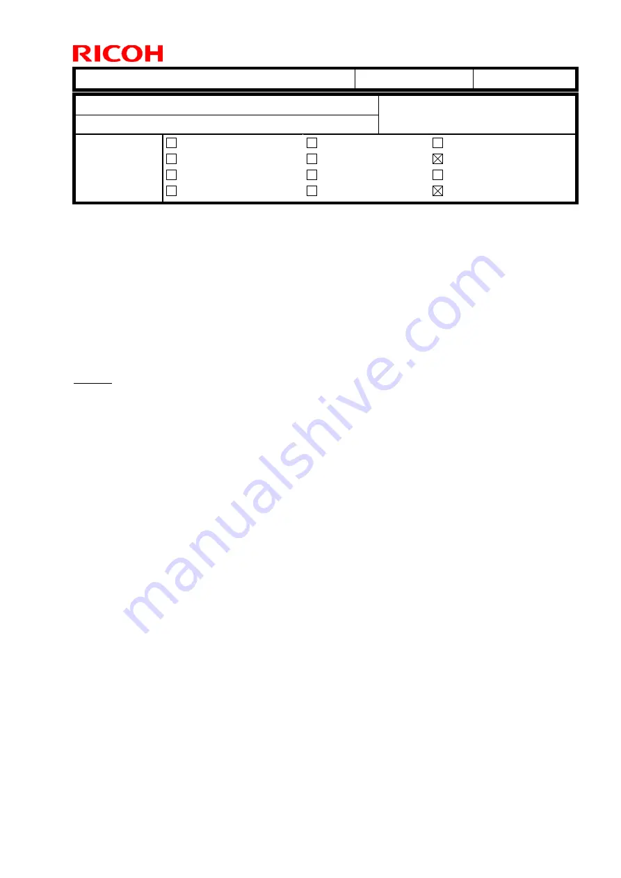 Ricoh pro c901 Technical Bulletin Download Page 247