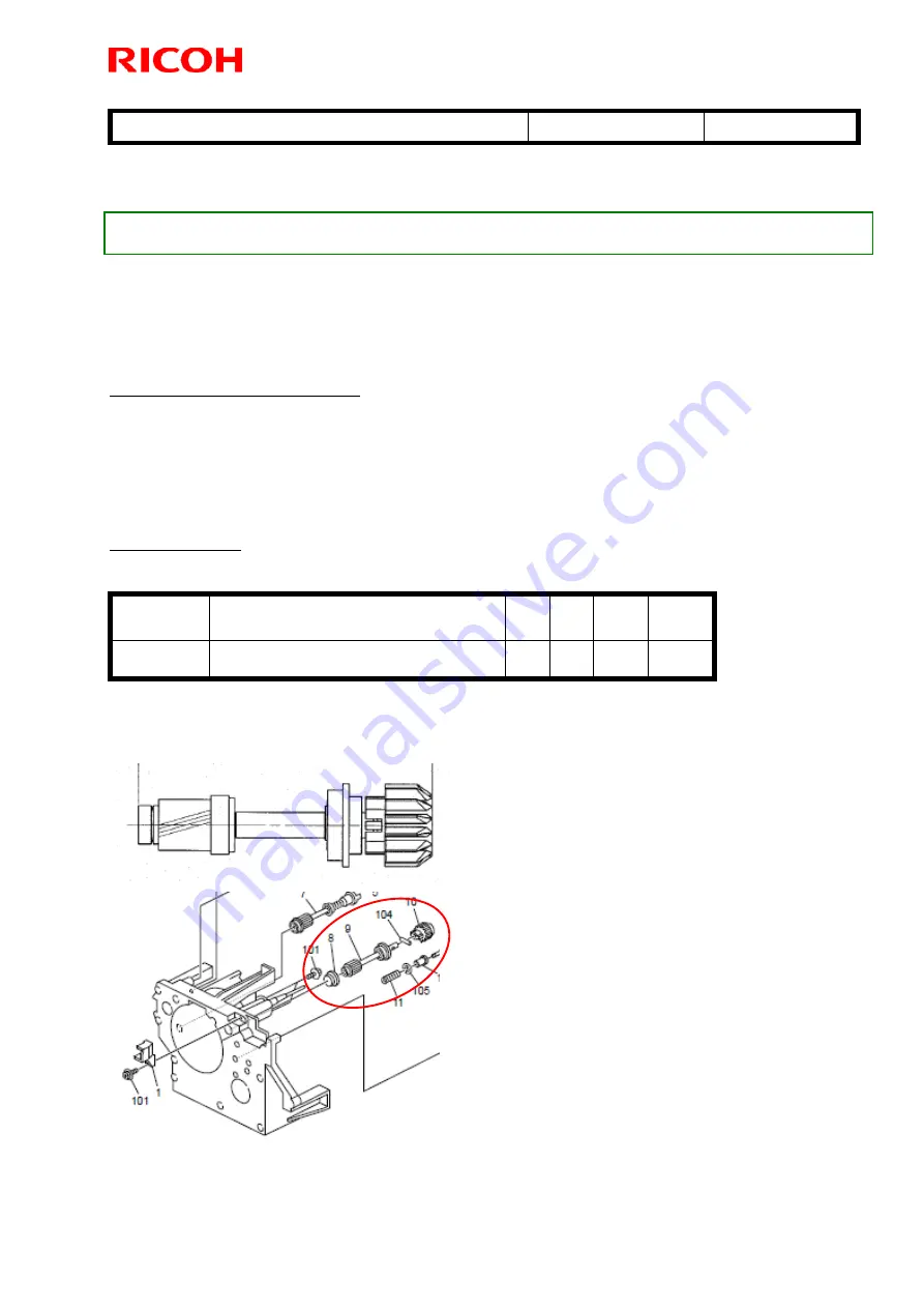 Ricoh pro c901 Technical Bulletin Download Page 258