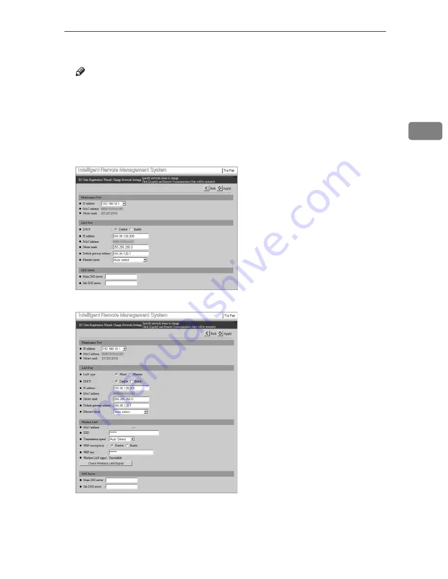 Ricoh Remote Communication Gate S Operator'S Manual Download Page 39