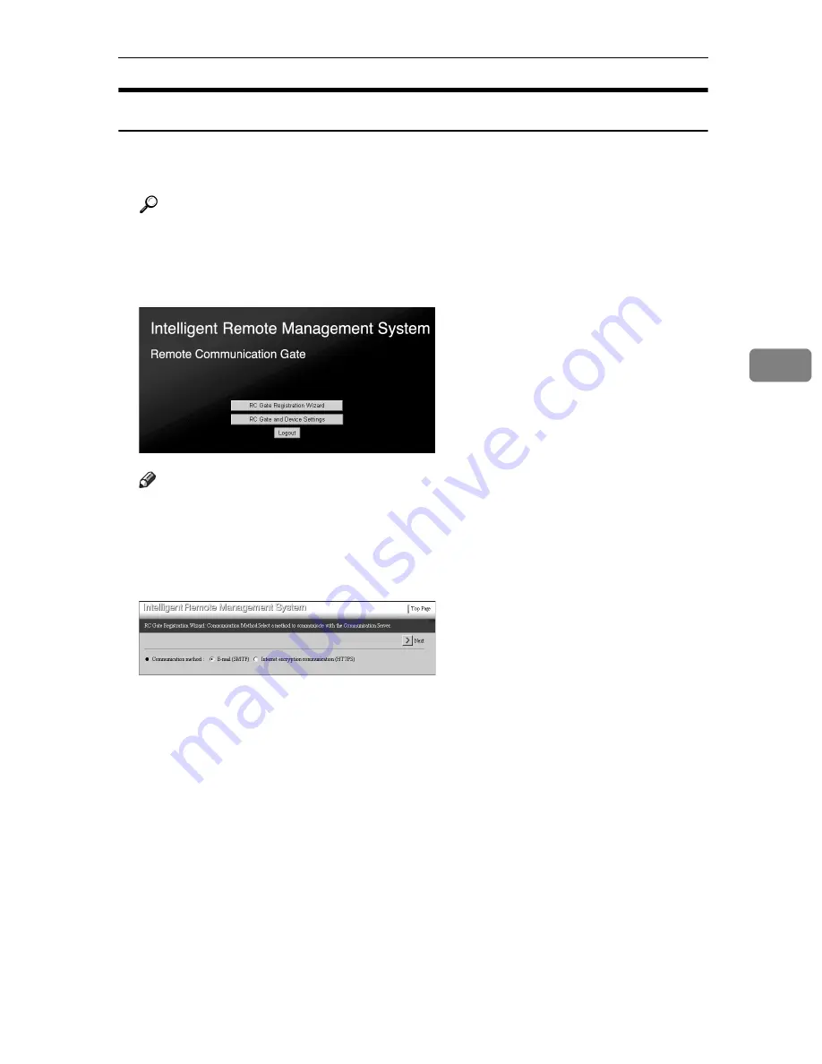 Ricoh Remote Communication Gate S Operator'S Manual Download Page 59