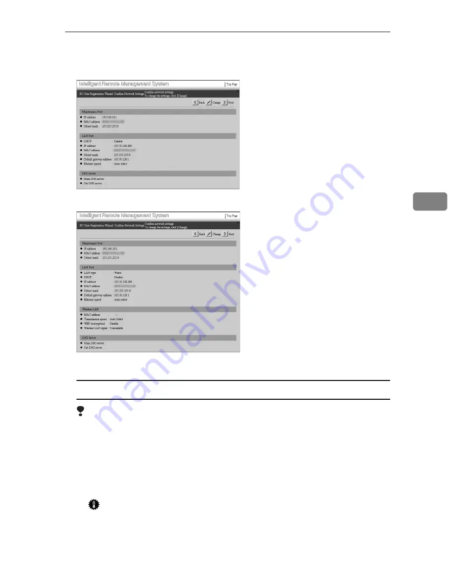 Ricoh Remote Communication Gate S Operator'S Manual Download Page 61