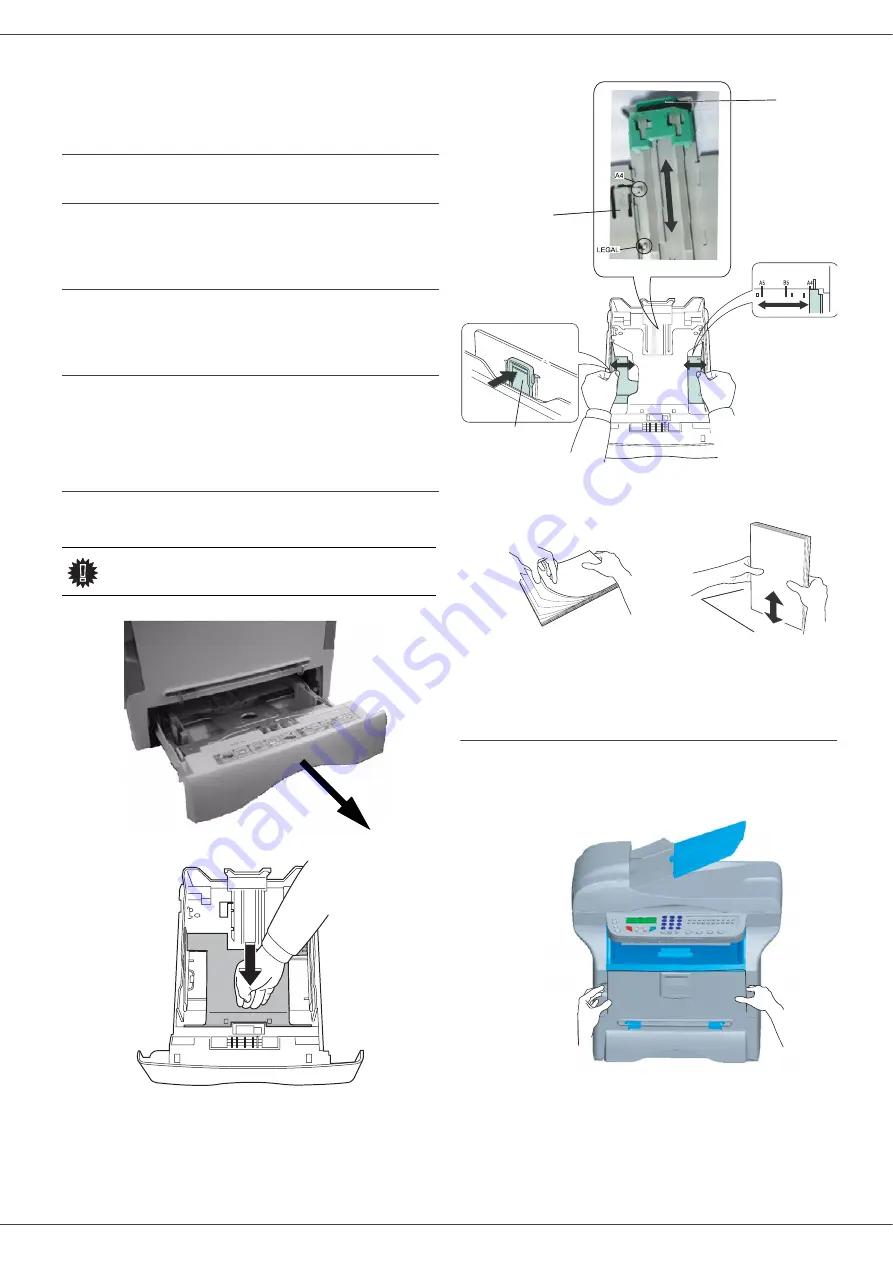 Ricoh SP 1000SF Operating Instructions Manual Download Page 19