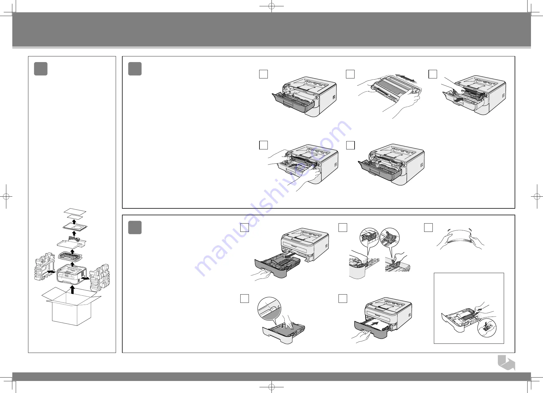 Ricoh SP 1210N Quick Installation Manual Download Page 1