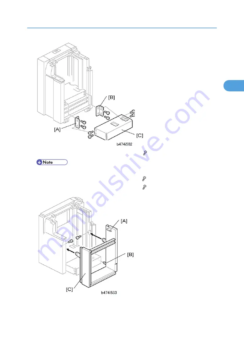 Ricoh V-C3 D081 Field Service Manual Download Page 133