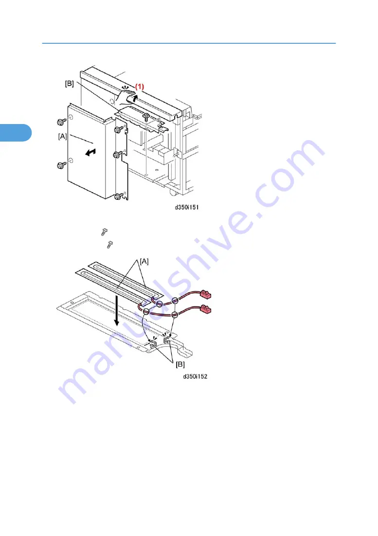 Ricoh V-C3 D081 Field Service Manual Download Page 146