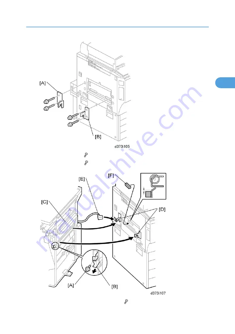 Ricoh V-C3 D081 Field Service Manual Download Page 199