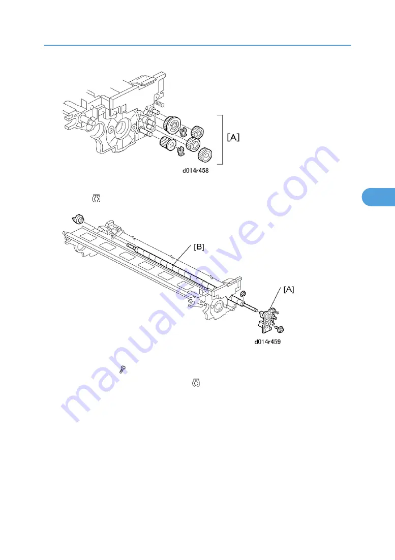 Ricoh V-C3 D081 Field Service Manual Download Page 351