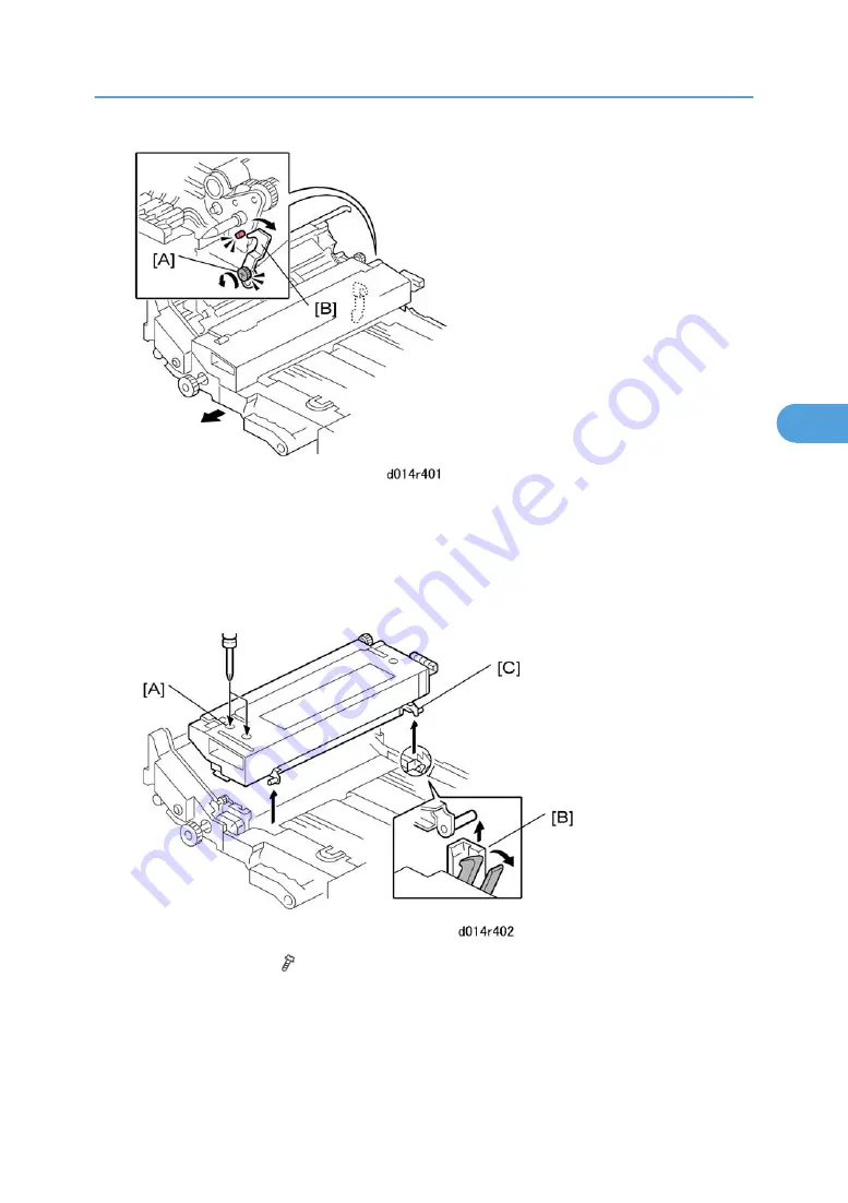 Ricoh V-C3 D081 Field Service Manual Download Page 405