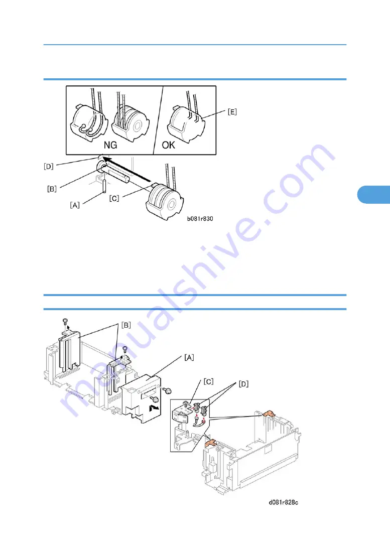 Ricoh V-C3 D081 Field Service Manual Download Page 439