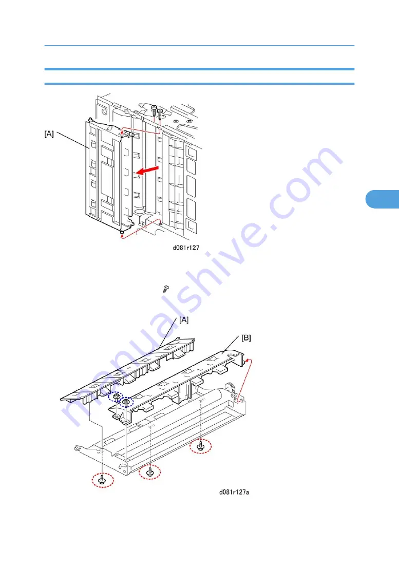 Ricoh V-C3 D081 Field Service Manual Download Page 493