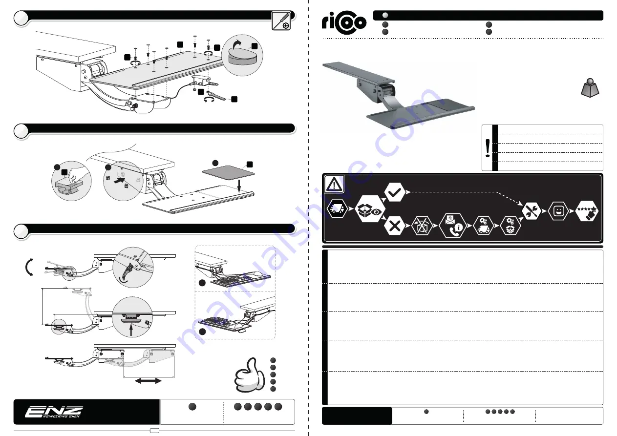 ricoo CZ0100 Assembly Instructions Download Page 1