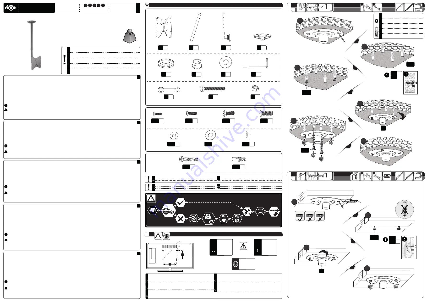 ricoo D0522 Installation Instructions Download Page 1