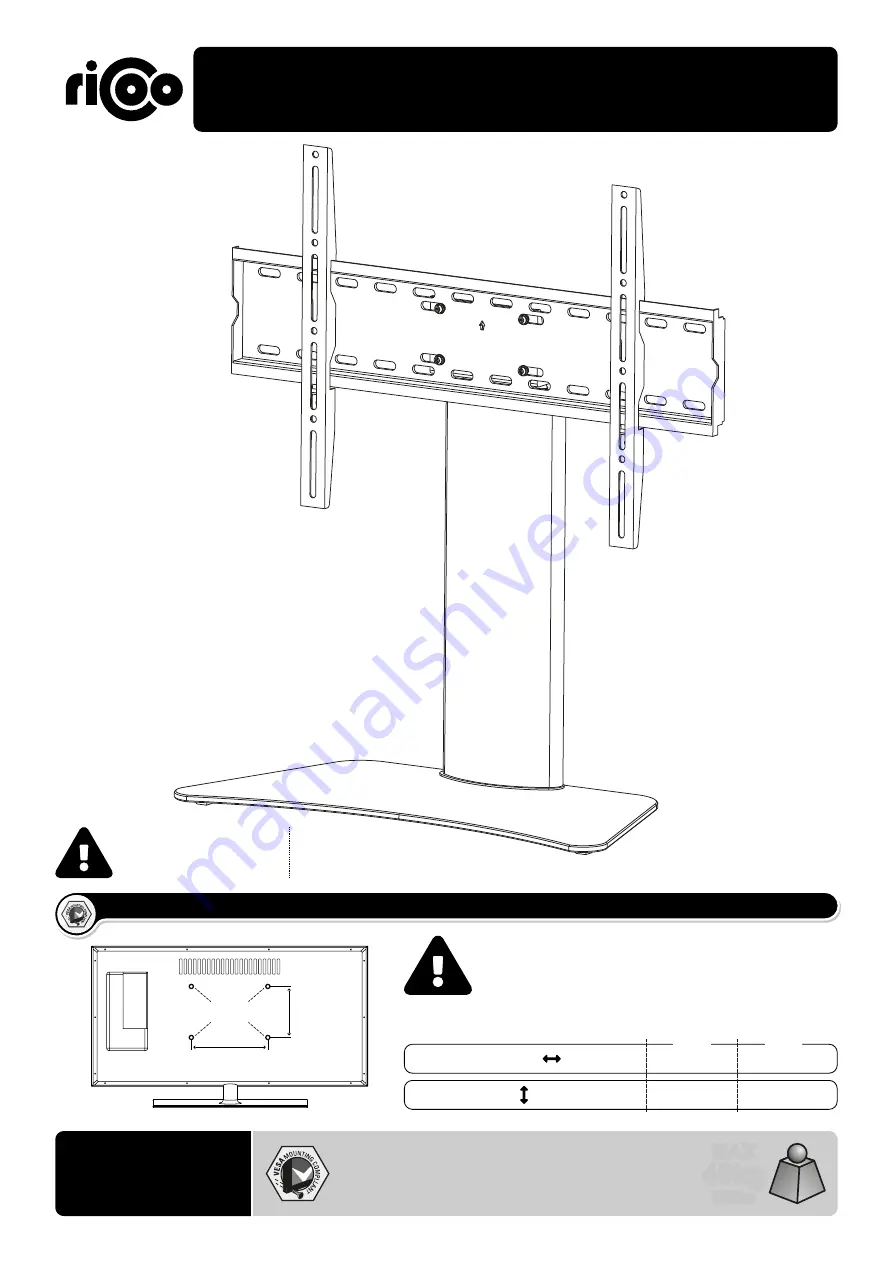 ricoo FS212 Assembly Manual Download Page 1