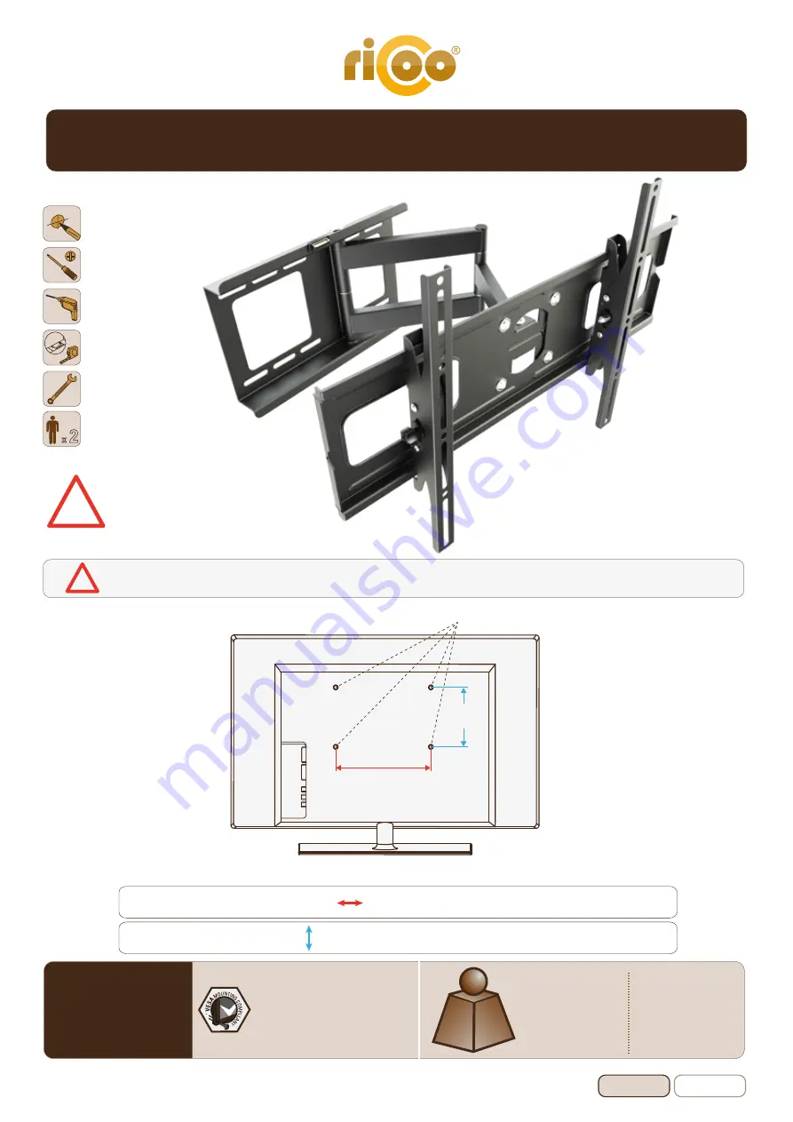 ricoo RW R05 Assembly Manual Download Page 1