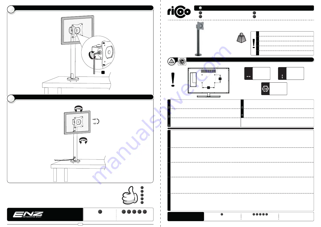 ricoo TS0411 Assembly Instructions Download Page 1