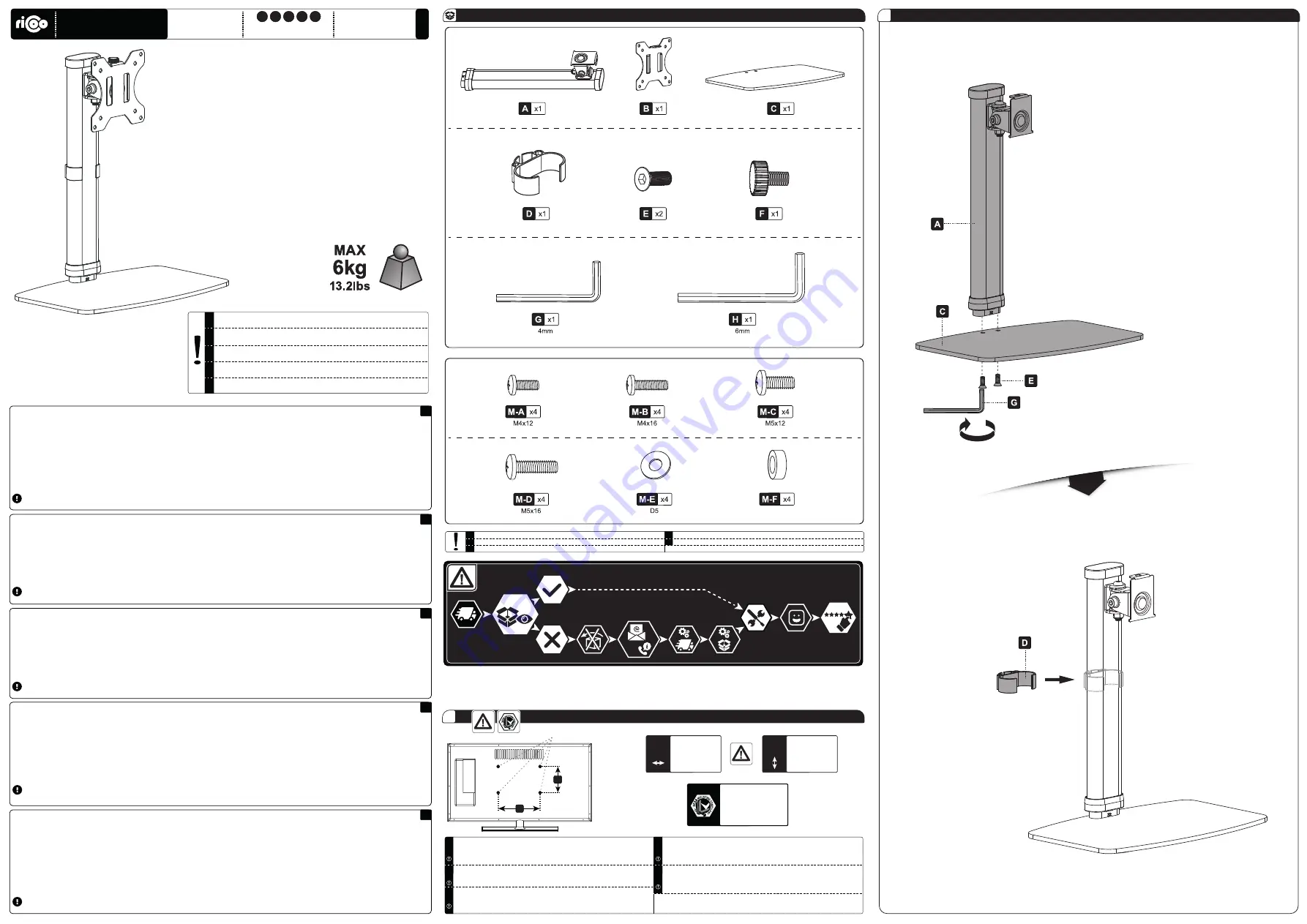 ricoo TS6811 Quick Start Manual Download Page 1