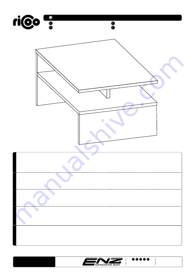 ricoo WM080 Assembly Instructions Manual Download Page 1