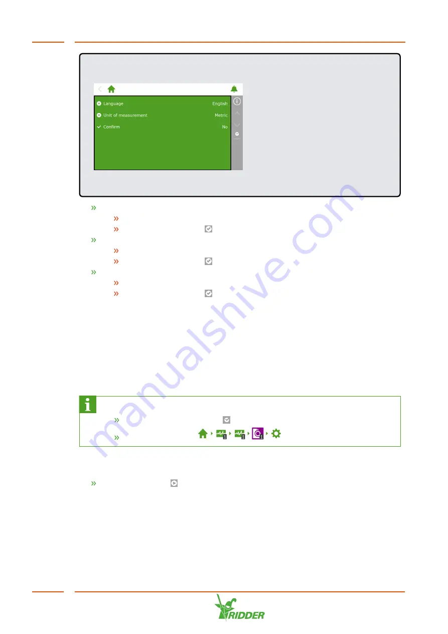 Ridder HortiJet-Go! Installation And User Manual Download Page 34