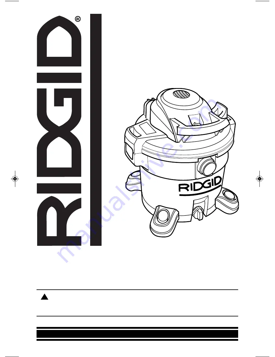 RIDGID 1200RV Owner'S Manual Download Page 29