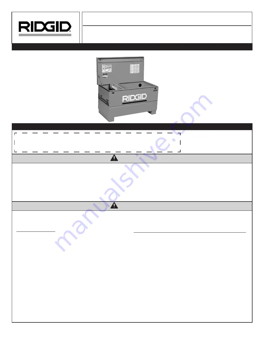 RIDGID 2048-2-OS Скачать руководство пользователя страница 4