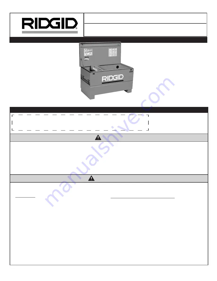 RIDGID 2048-2-OS Скачать руководство пользователя страница 7