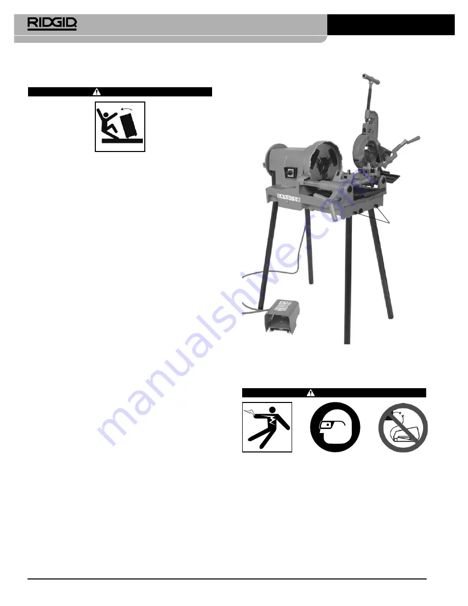 RIDGID 300-Compact/1233 Operator'S Manual Download Page 76