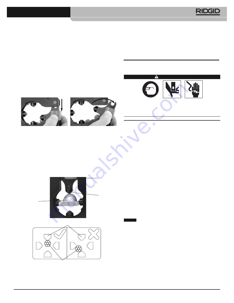 RIDGID 4P-6 4PIN Instructions Download Page 3