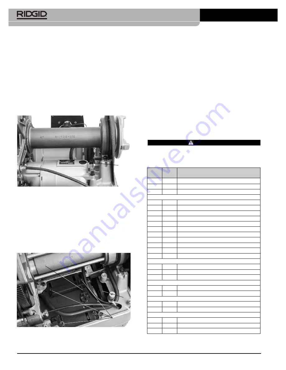 RIDGID 535 Auto Chuck Manual Download Page 20