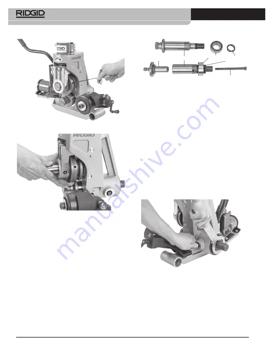 RIDGID 918 Roll Groover Manual Download Page 94