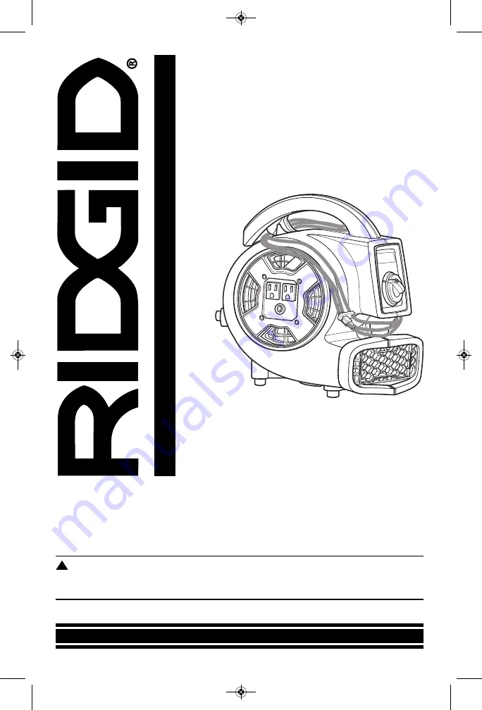 RIDGID AM22650 Скачать руководство пользователя страница 1