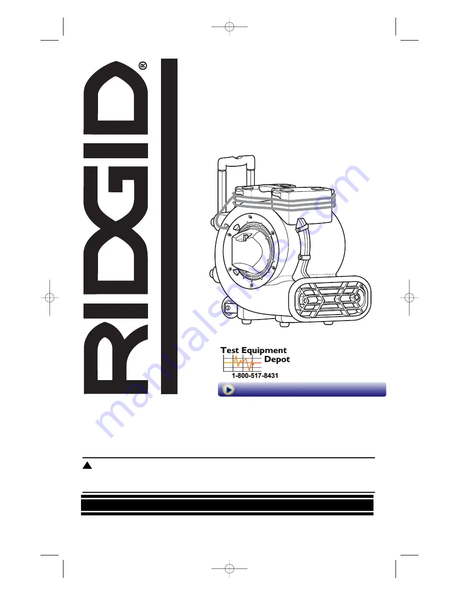 RIDGID AM2560 Скачать руководство пользователя страница 1