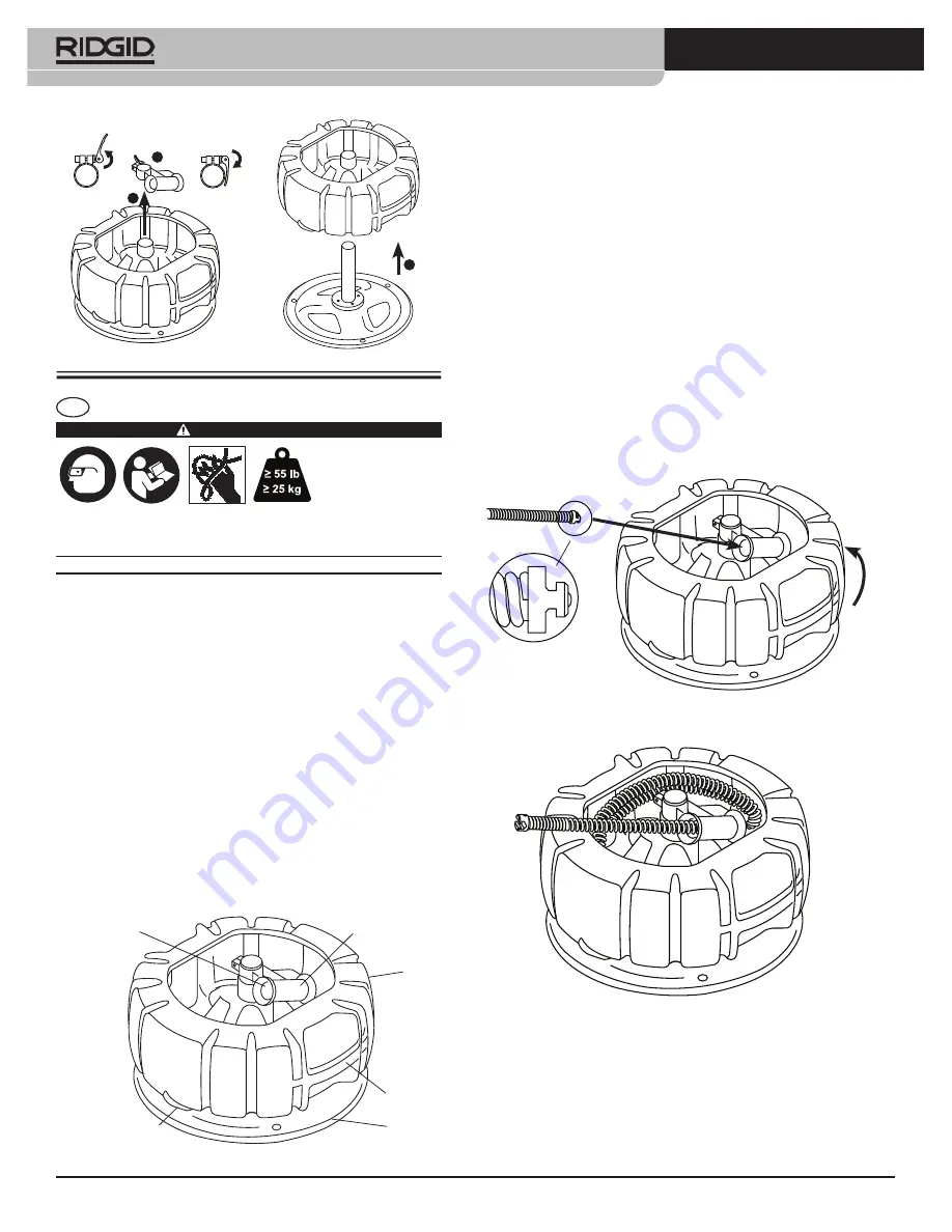 RIDGID Cable Carrier Скачать руководство пользователя страница 2