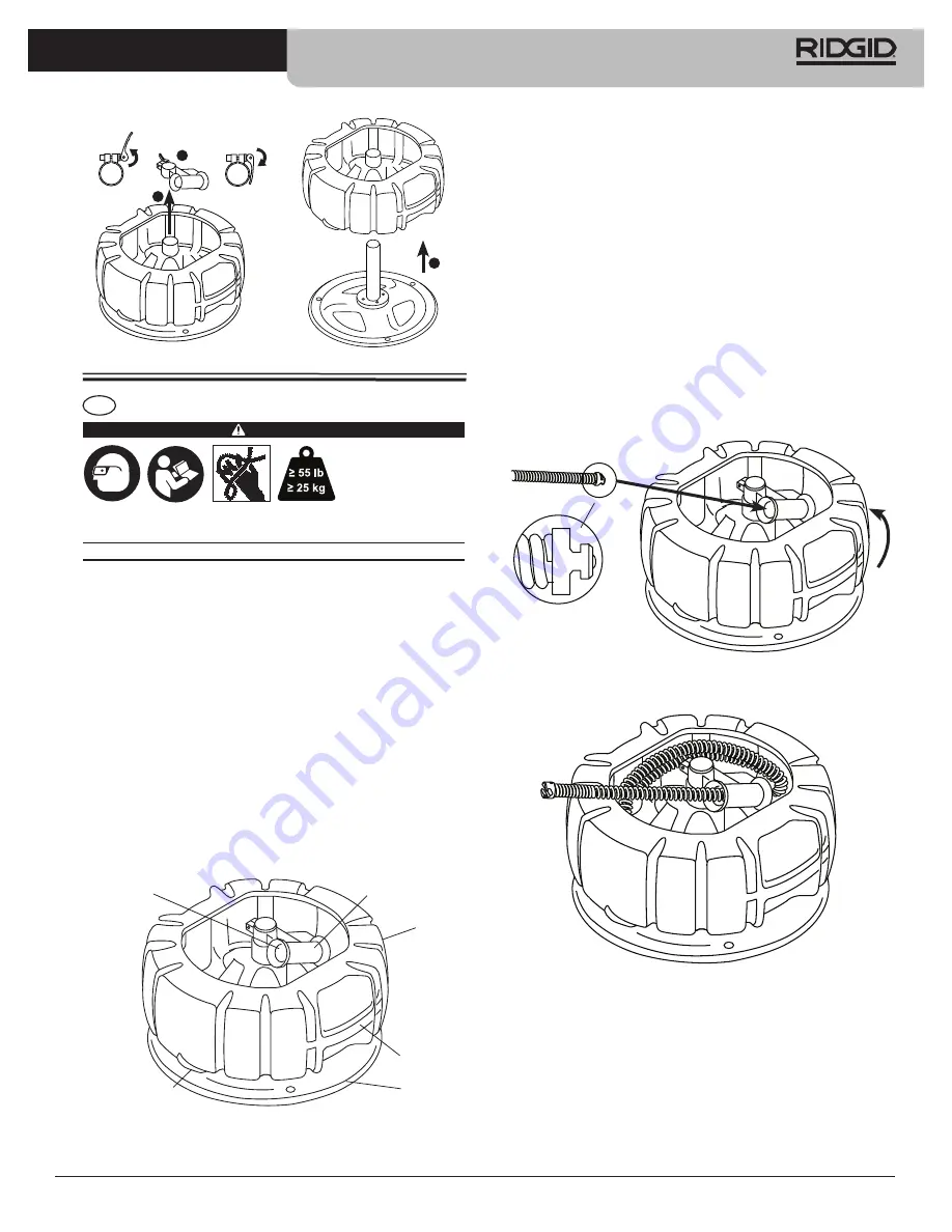 RIDGID Cable Carrier Instructions Manual Download Page 7