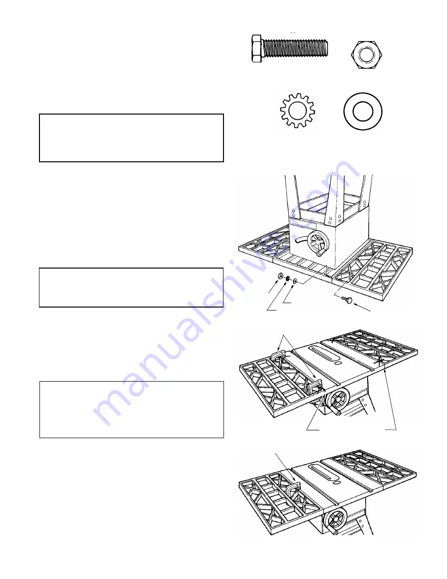 RIDGID Contractor TS2424 Owner'S Manual Download Page 21