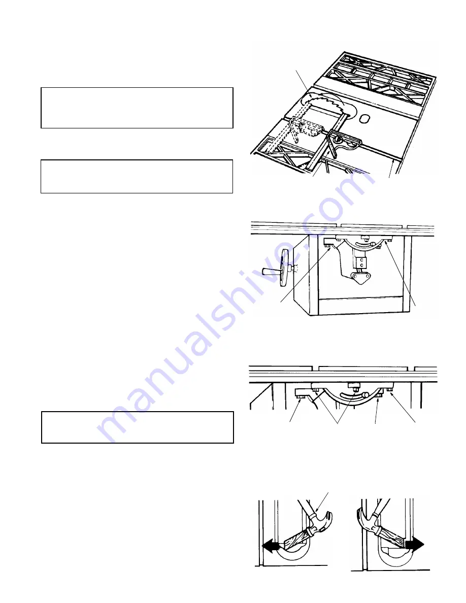 RIDGID Contractor TS2424 Owner'S Manual Download Page 23