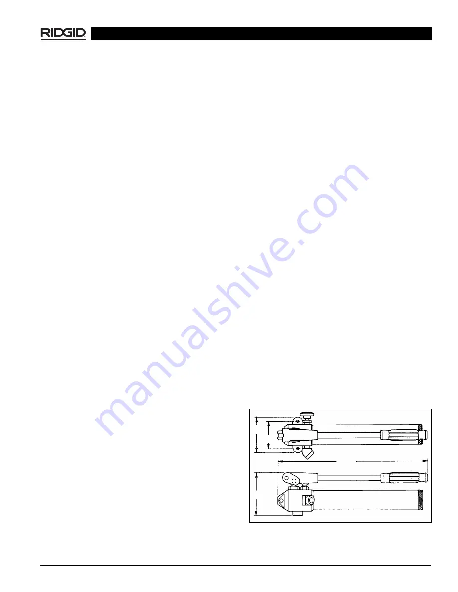 RIDGID FKO-1810 Operator'S Manual Download Page 3