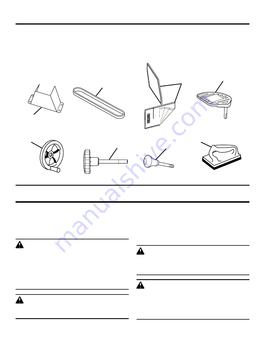 RIDGID JP06101 Operator'S Manual Download Page 12