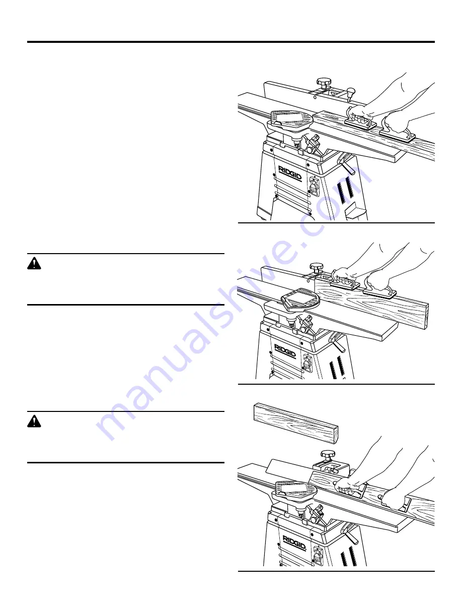 RIDGID JP06101 Operator'S Manual Download Page 23