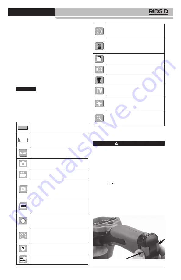 RIDGID micro CA-300 Operator'S Manual Download Page 383