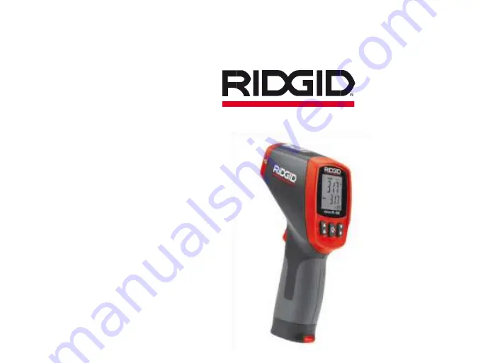 RIDGID micro IR-200 Скачать руководство пользователя страница 1