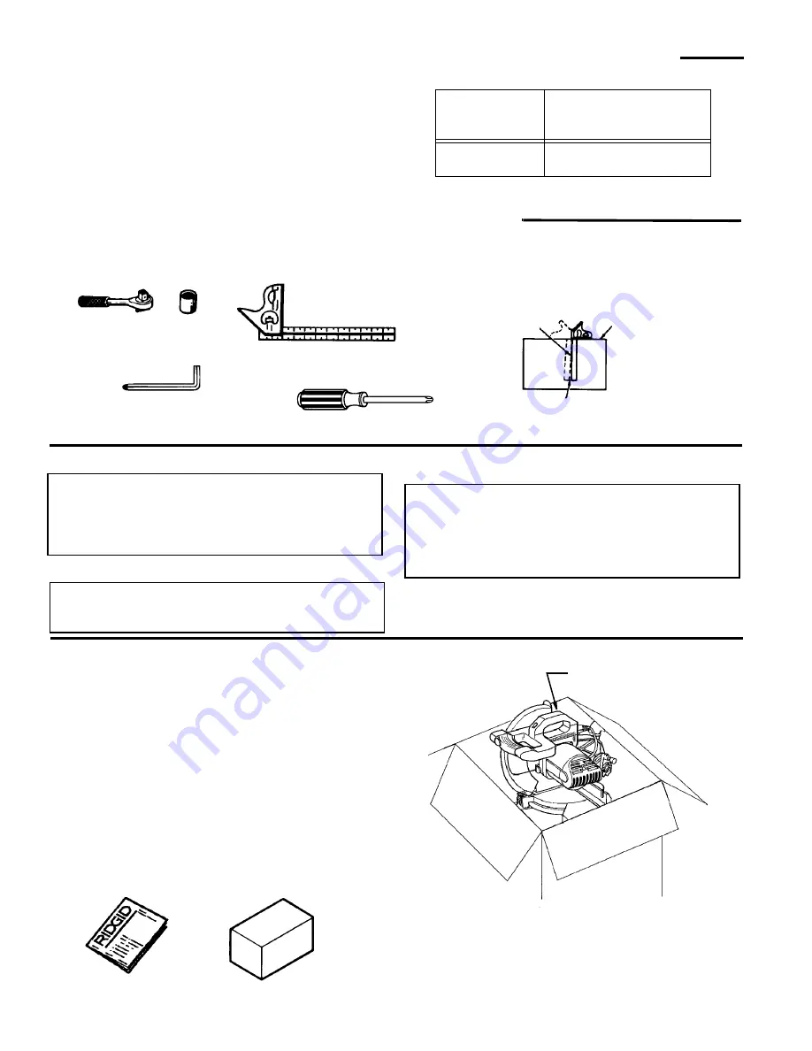 RIDGID MS1060 Owner'S Manual Download Page 44