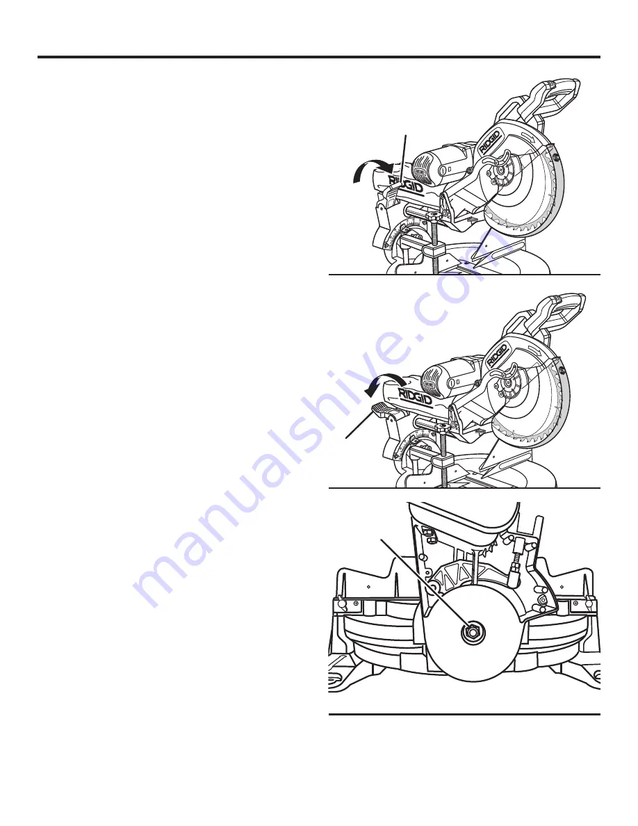 RIDGID MS1290LZA Operator'S Manual Download Page 23