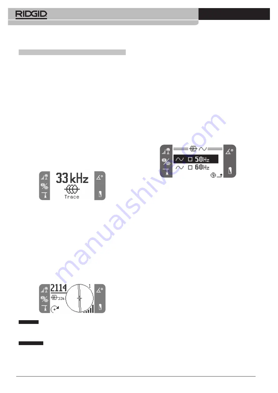 RIDGID NaviTrack Scout Operating Instructions Manual Download Page 282