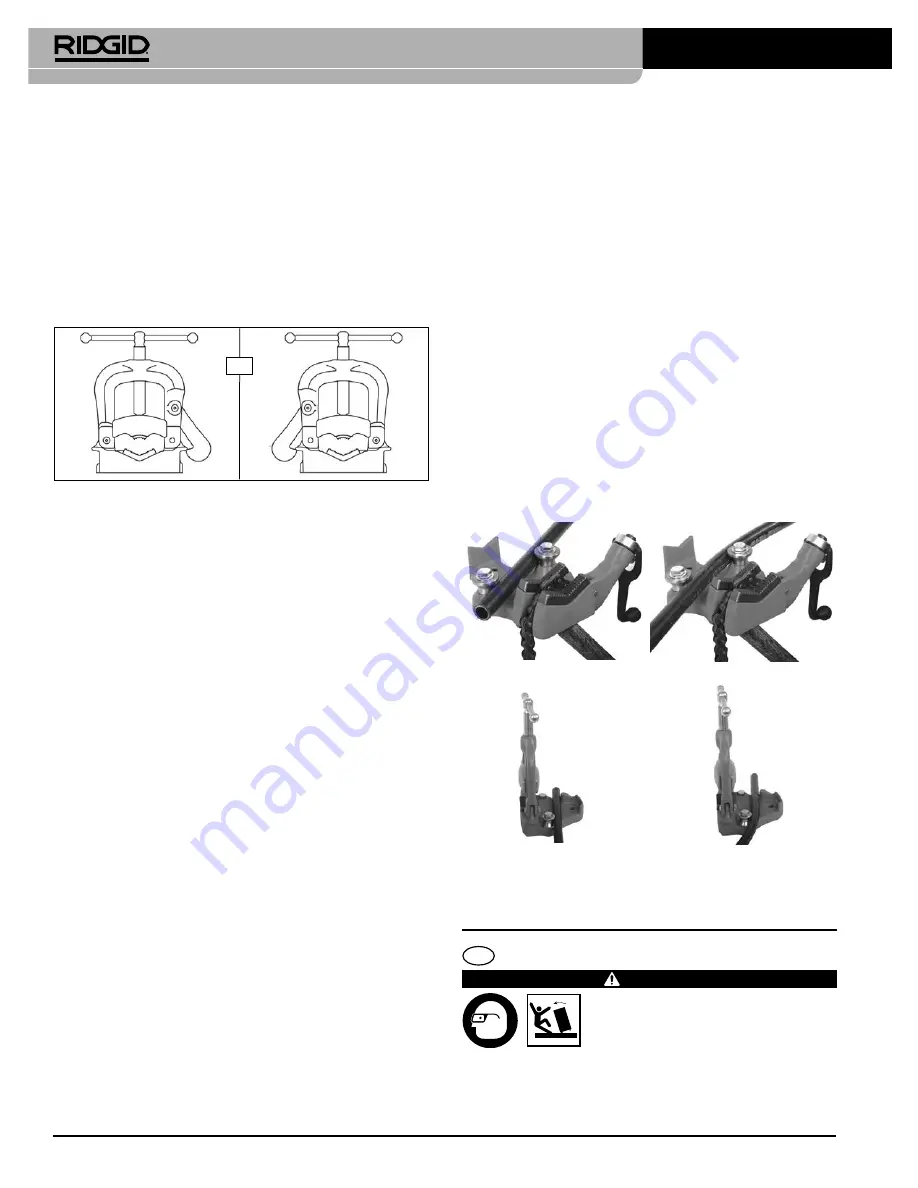 RIDGID Pipe Vise Скачать руководство пользователя страница 14