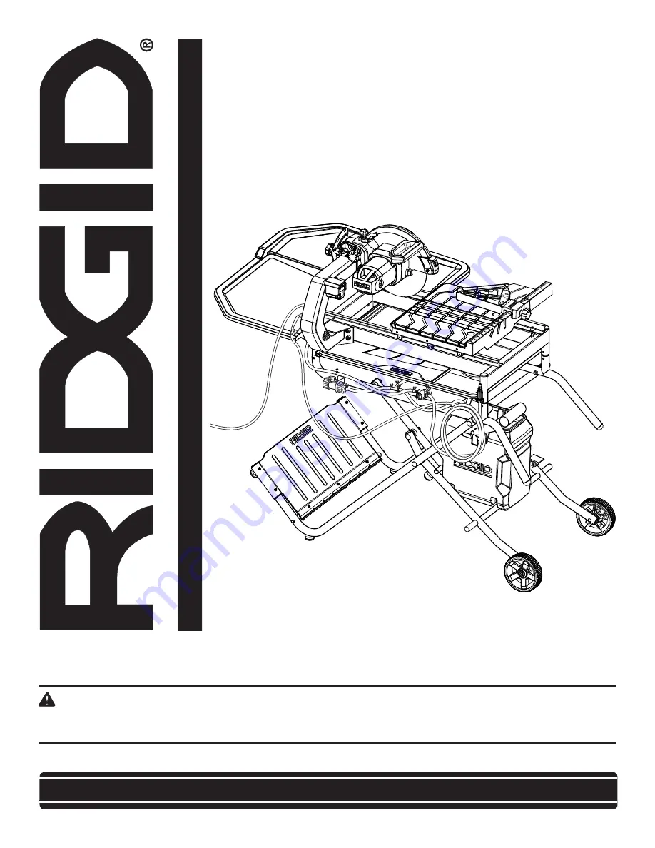 RIDGID R4010TR Скачать руководство пользователя страница 29