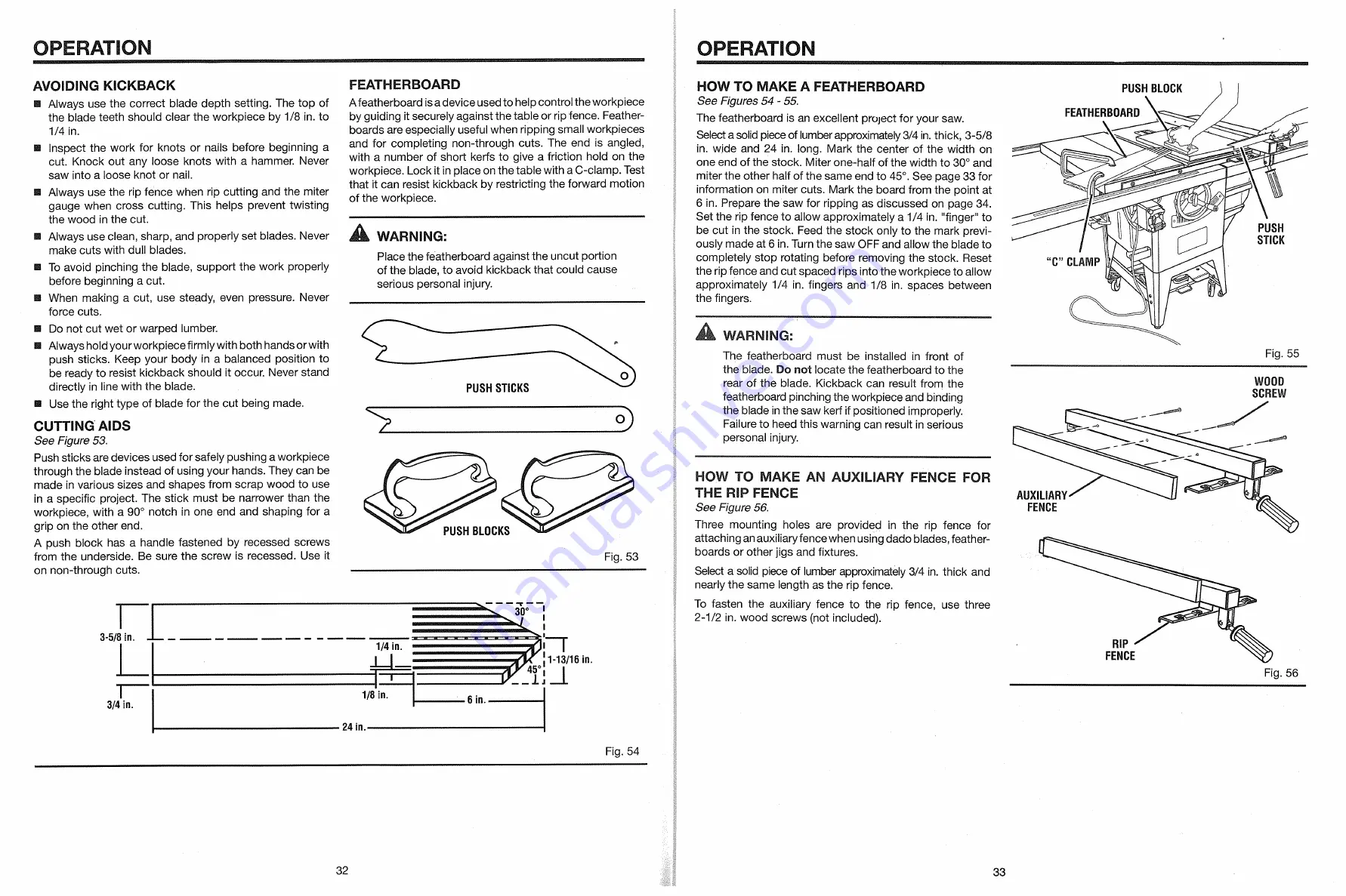 RIDGID R4511 Operator'S Manual Download Page 32